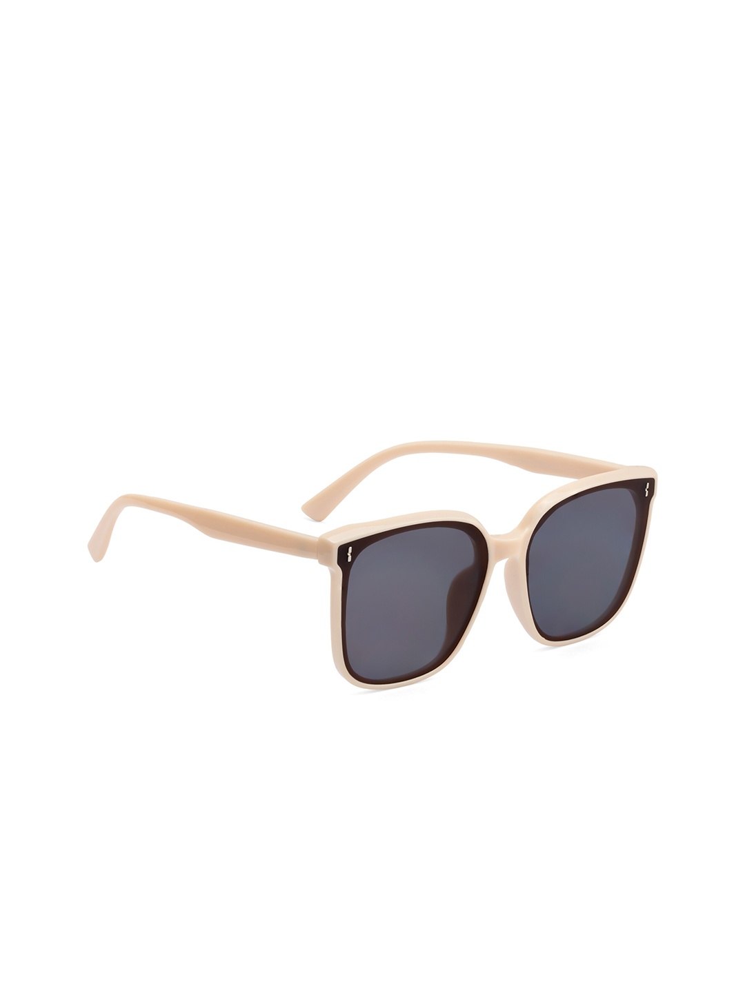 

ROYAL SON Unisex Blaclk Oversized Sunglasses with UV Protected Lens CHI00111-C5-R1, Black