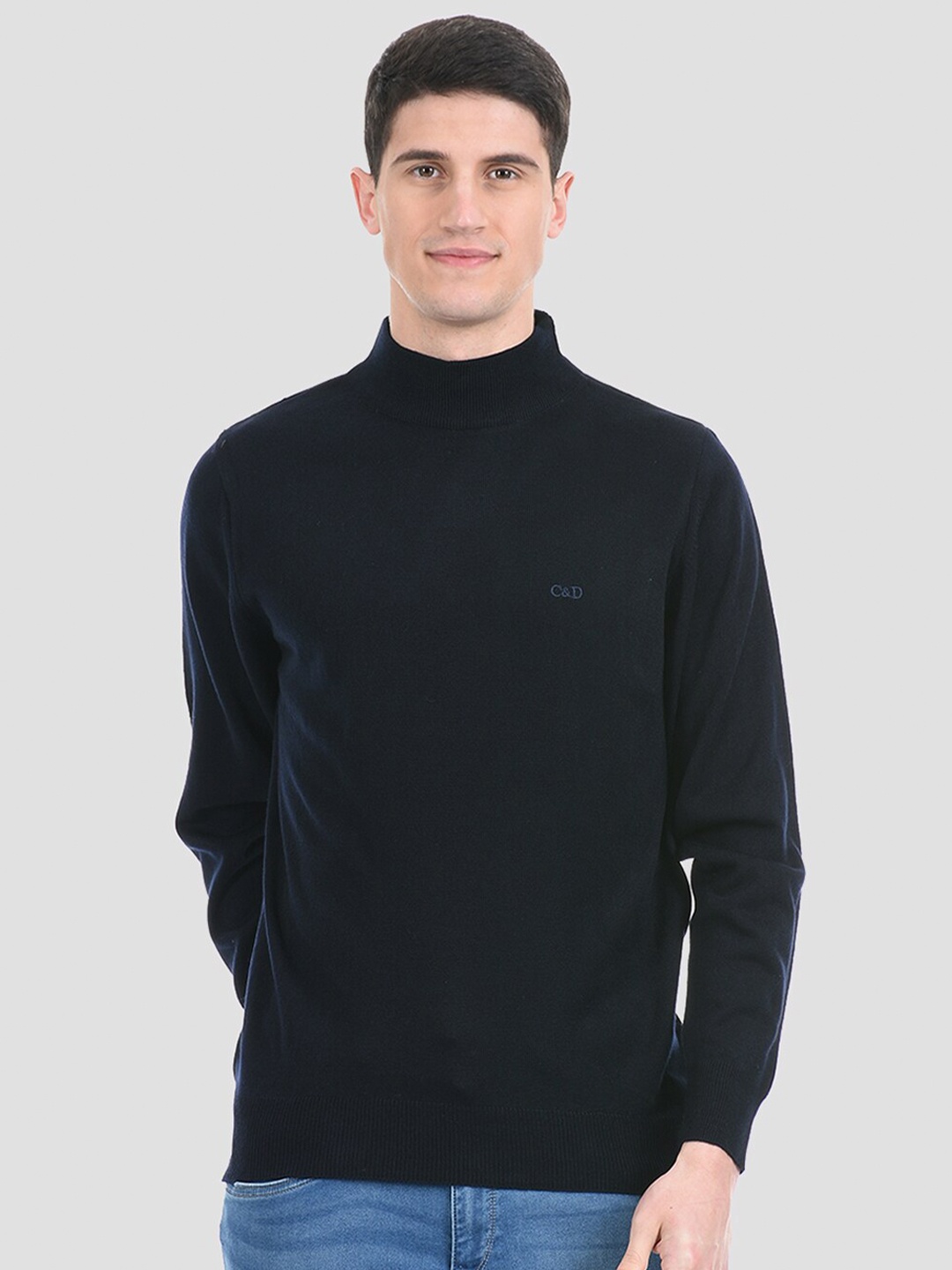 

Cloak & Decker by Monte Carlo Men Navy Blue Pullover
