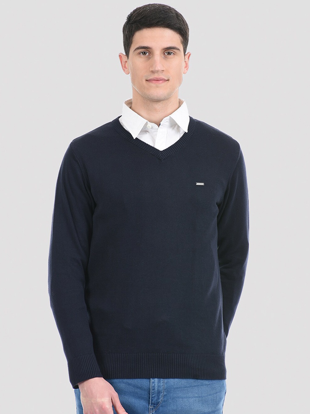 

Cloak & Decker by Monte Carlo Men Navy Blue Pullover