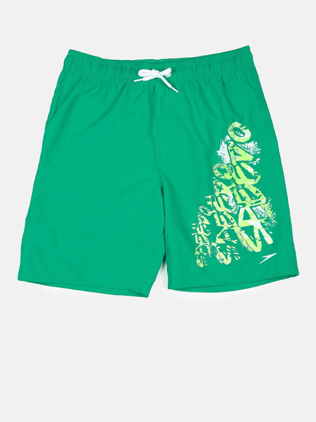 

Speedo Boys Green Printed Swim Shorts 8078589367