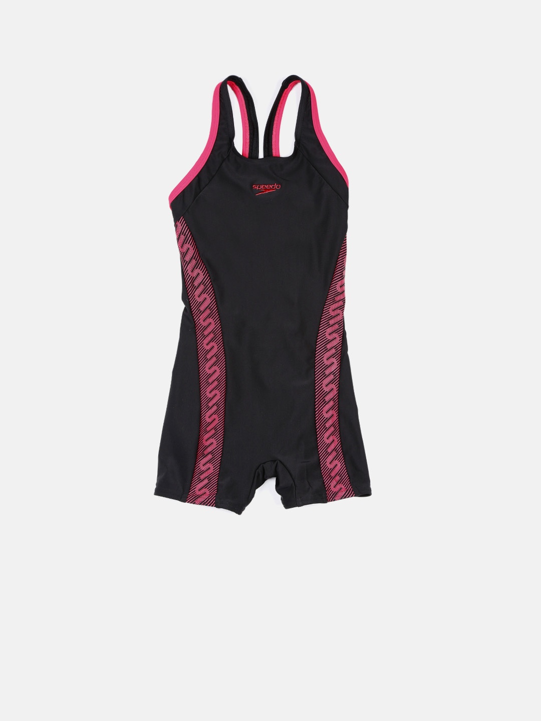 

Speedo Girls Black & Pink Printed Swimsuit 8087488541