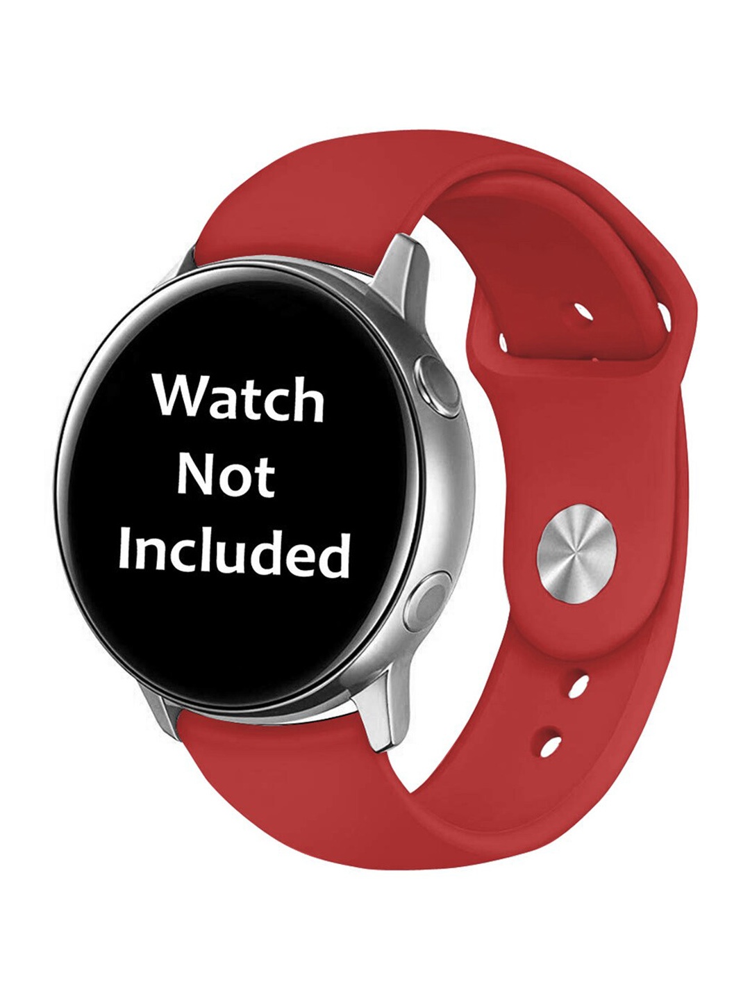 MUTAQINOTI Unisex Rose Solid Silicone Watch Straps