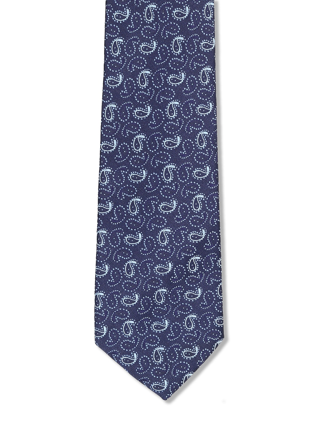 

Arrow Men Navy Blue Paisley Pattern Tie