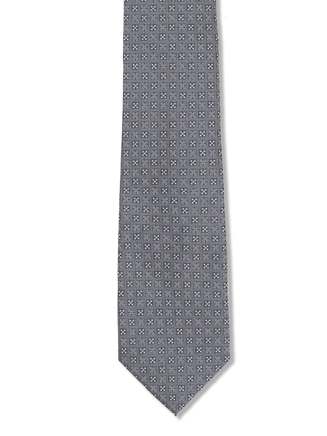 

Arrow Men Grey Printed Broad Tie