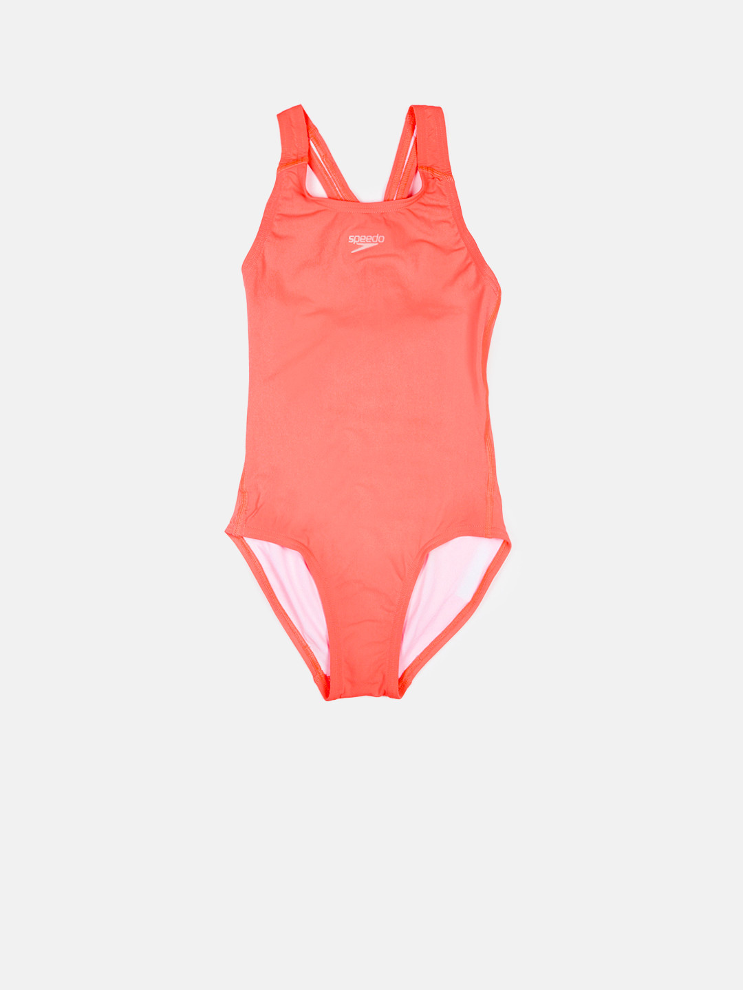 

Speedo Girls Neon Orange Swimsuit 8090259702