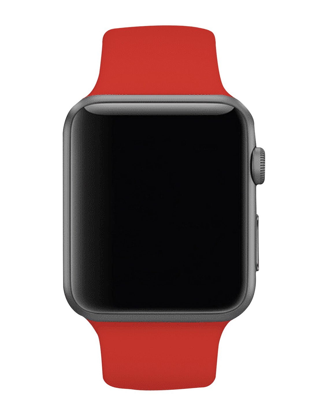 

MUTAQINOTI Red 40 mm Soft Silicone Straps for Smartwatch