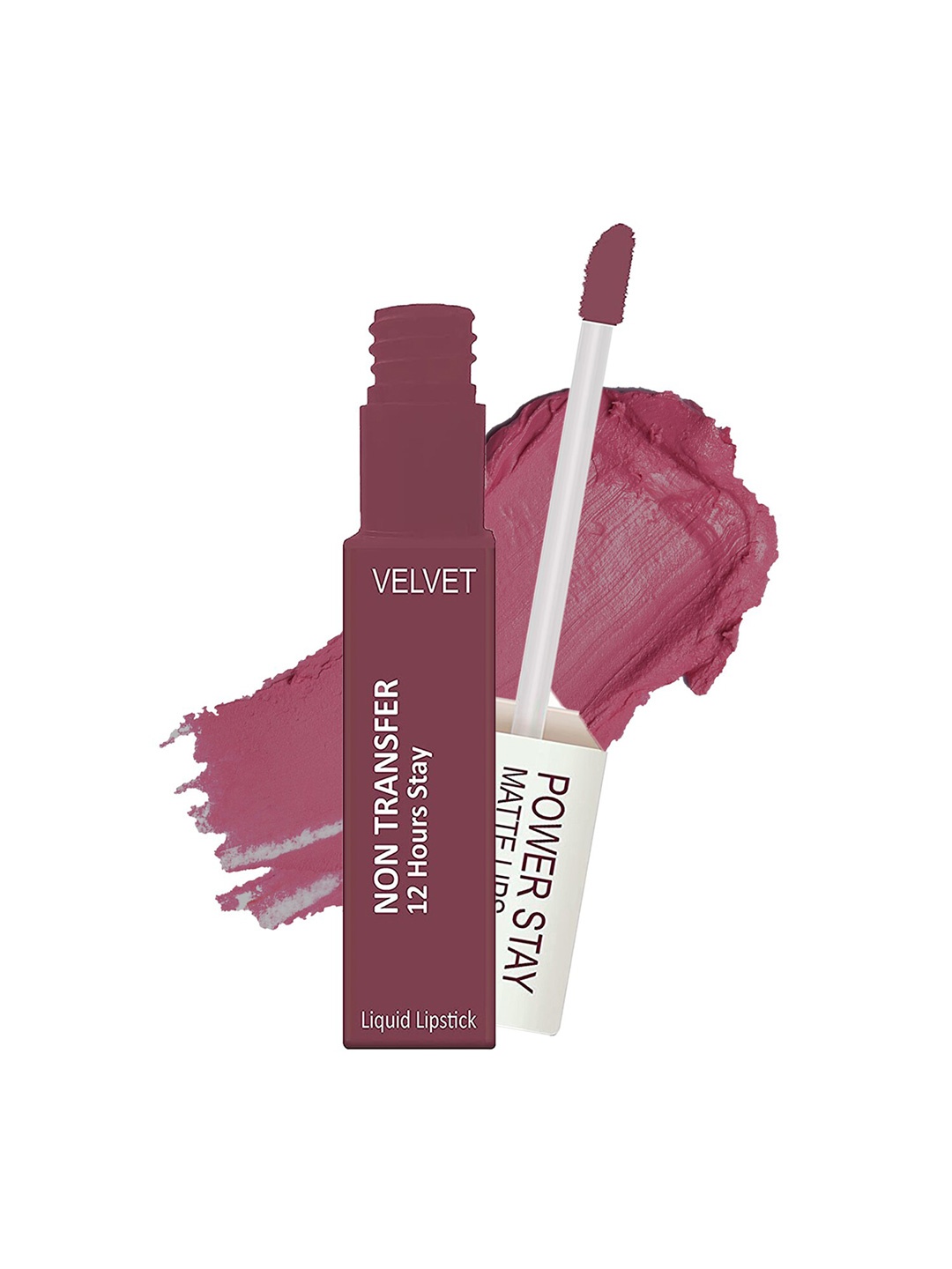 

krayons Matte Liquid Lipstick-Mauve Glaze, Pink