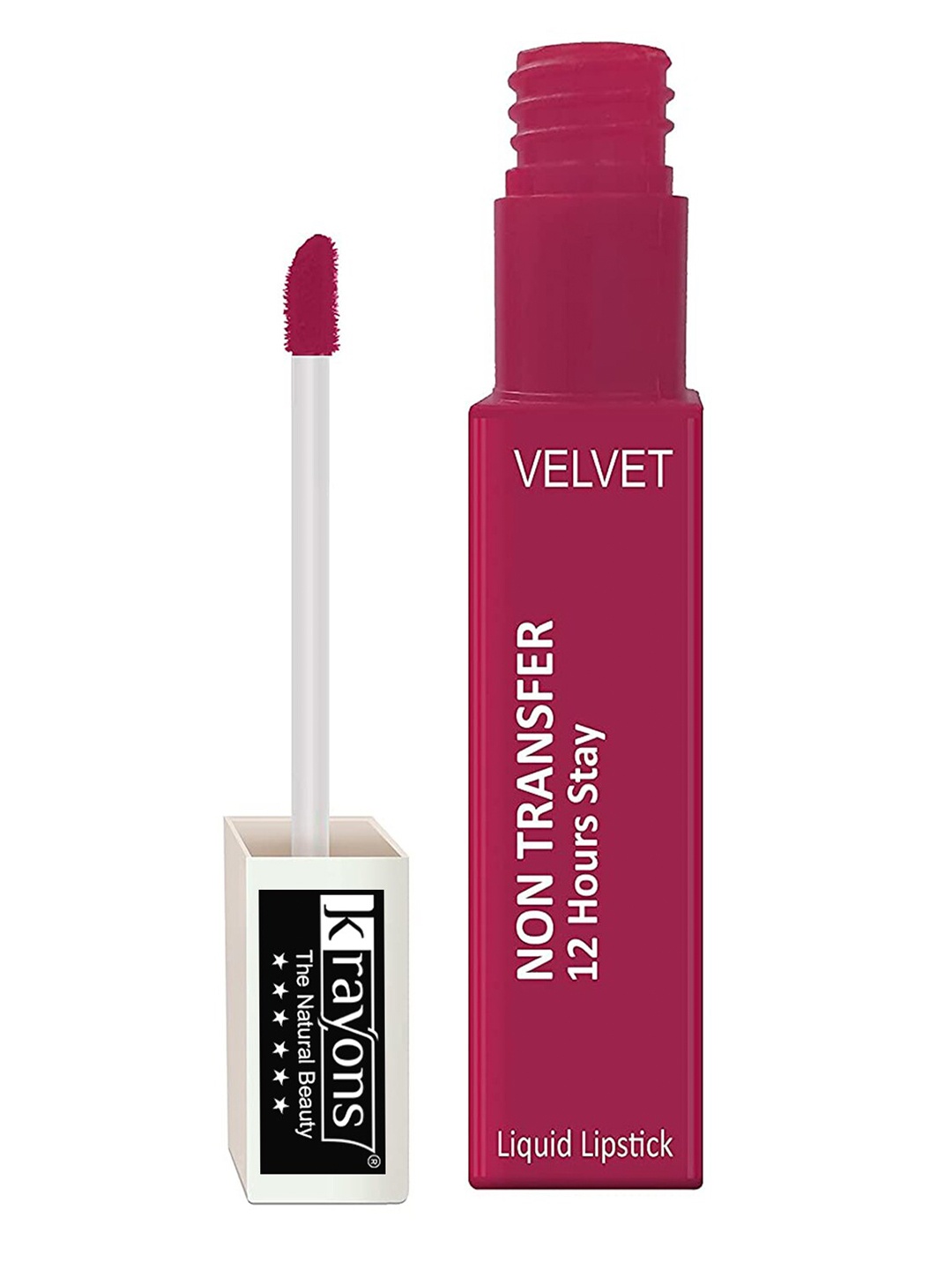 

krayons Power Stay Nontransfer 12hrs Stay Matte Liquid Lipstick,Pink Glam 4ml