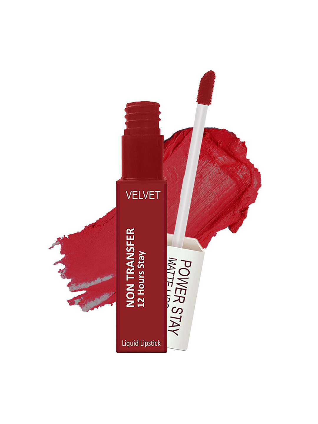 

krayons Power Stay Nontransfer 12hrs Stay Matte Liquid Lipstick -POWER STAY 4ml, Red