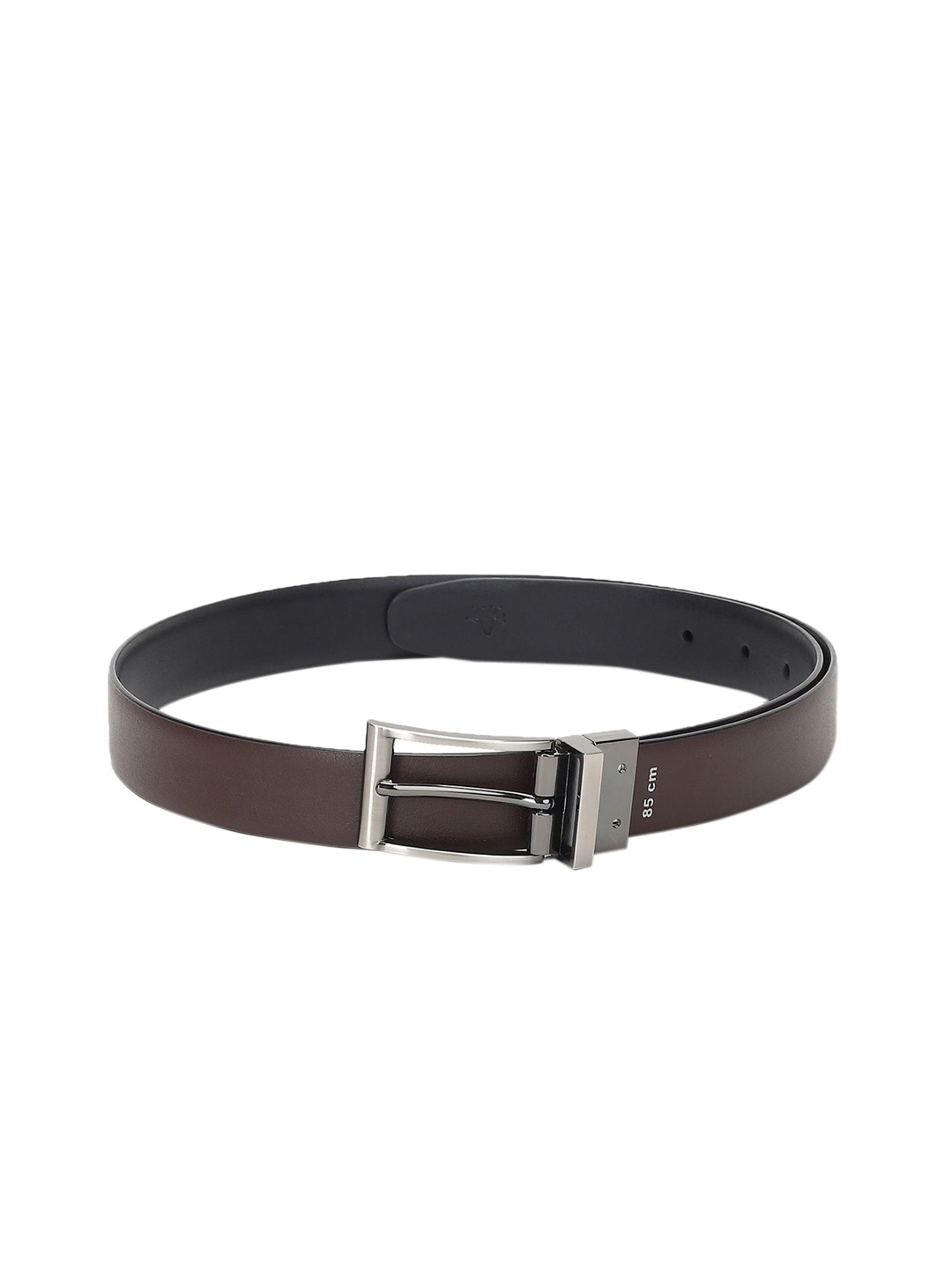 

Arrow Men Black Formal Reversible Solid Belt