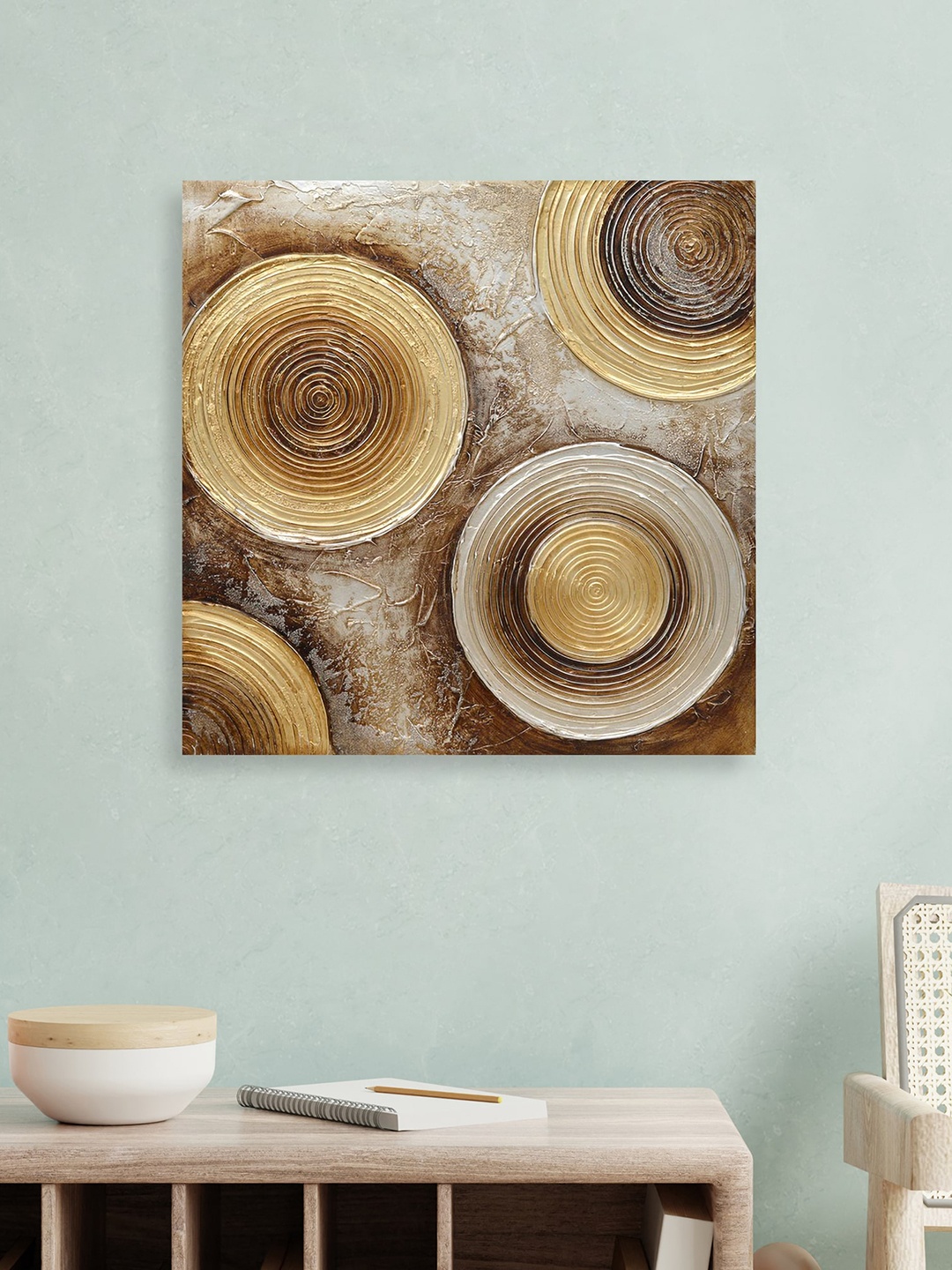 

HomeTown Brown Abstract Painting