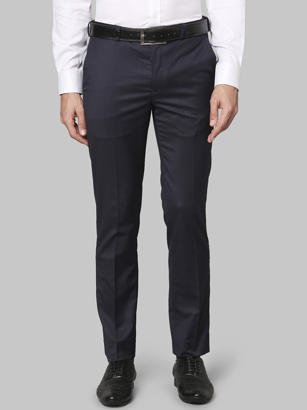 

Park Avenue Men Blue Slim Fit Trousers