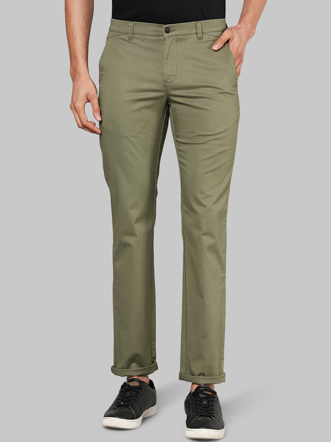 

Park Avenue Men Green Trousers