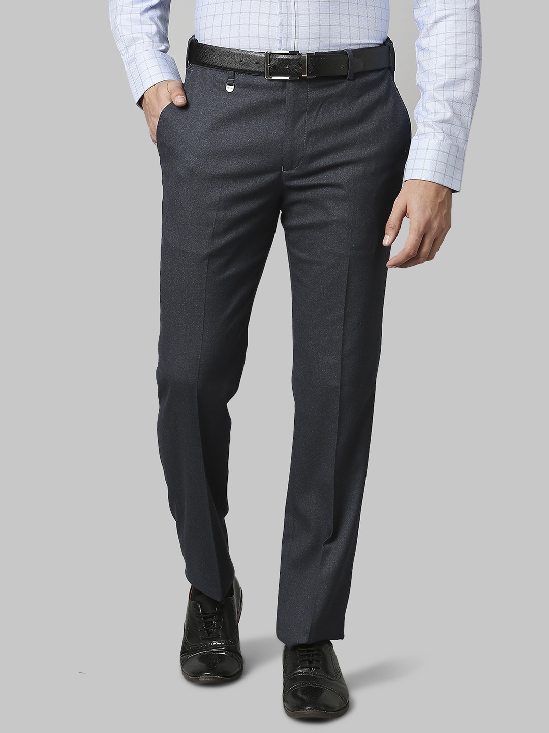 

Park Avenue Men Blue Trousers