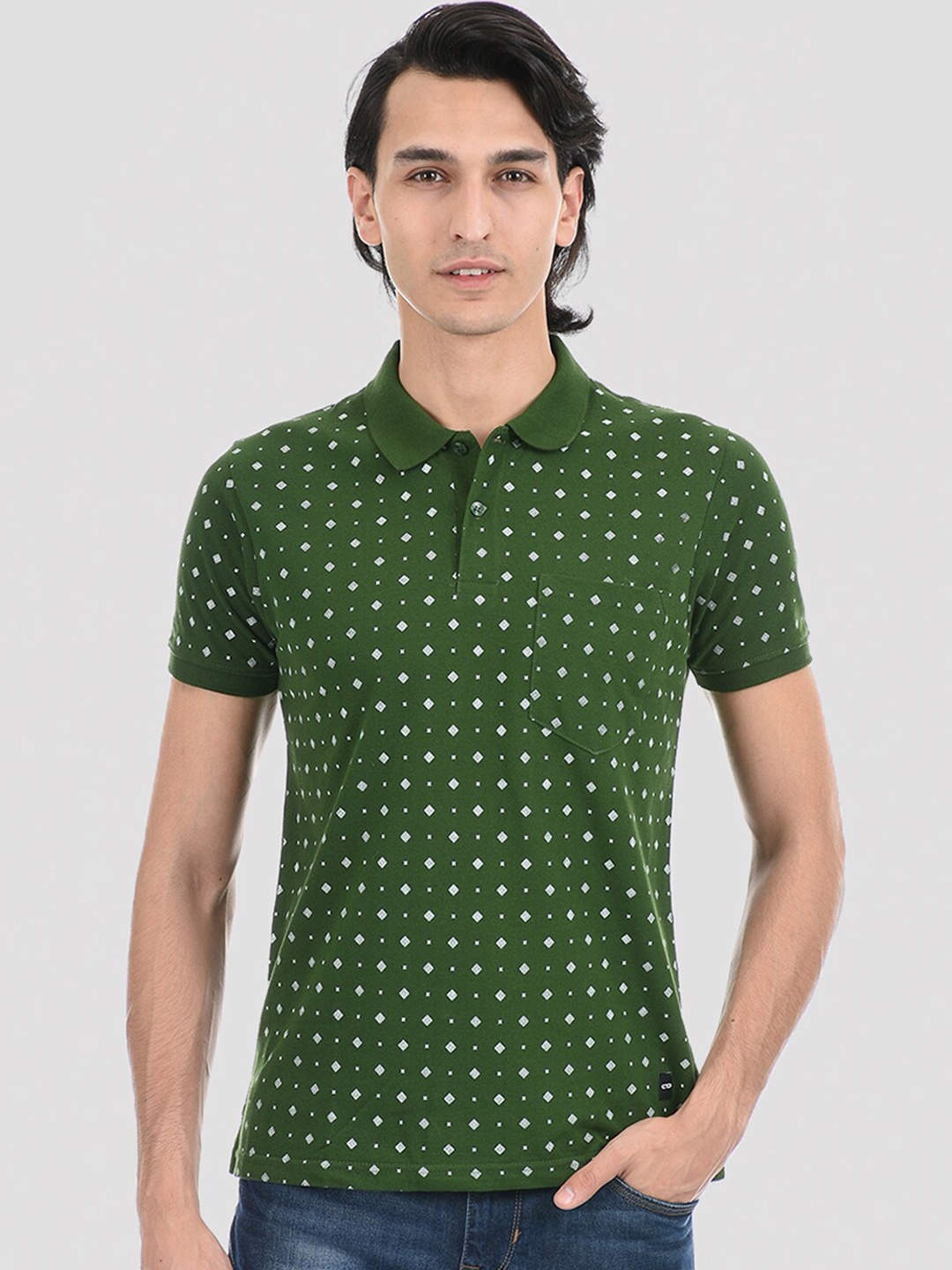 

Cloak & Decker by Monte Carlo Men Printed T-shirt, Olive