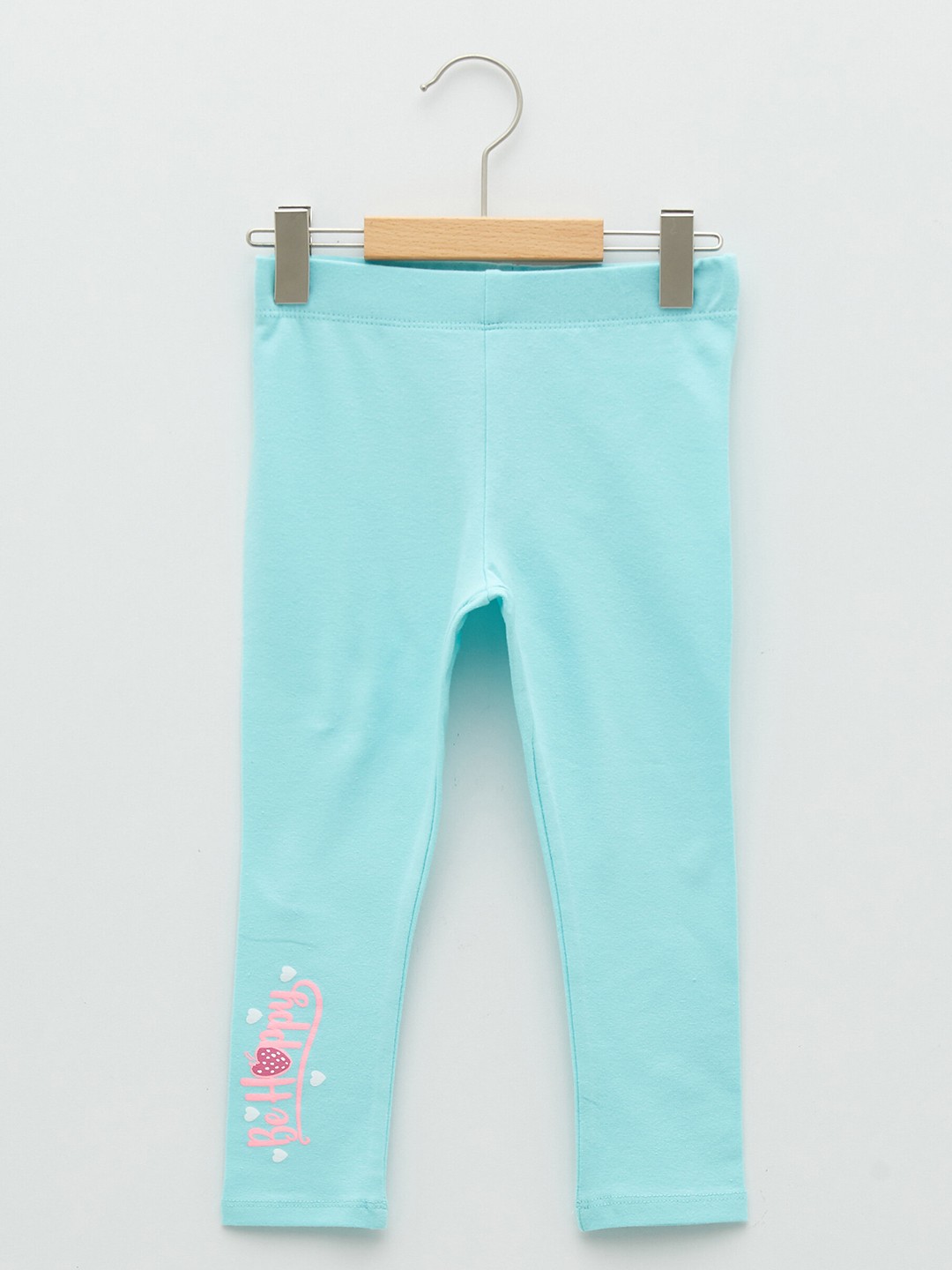 

LC Waikiki Girls Blue & Pink Solid Stretchable Leggings