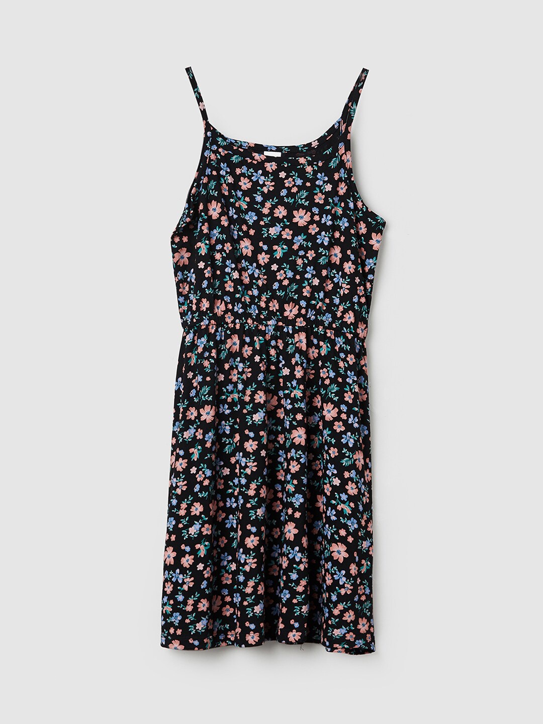 

Max Black Floral Fit And Flare Dress