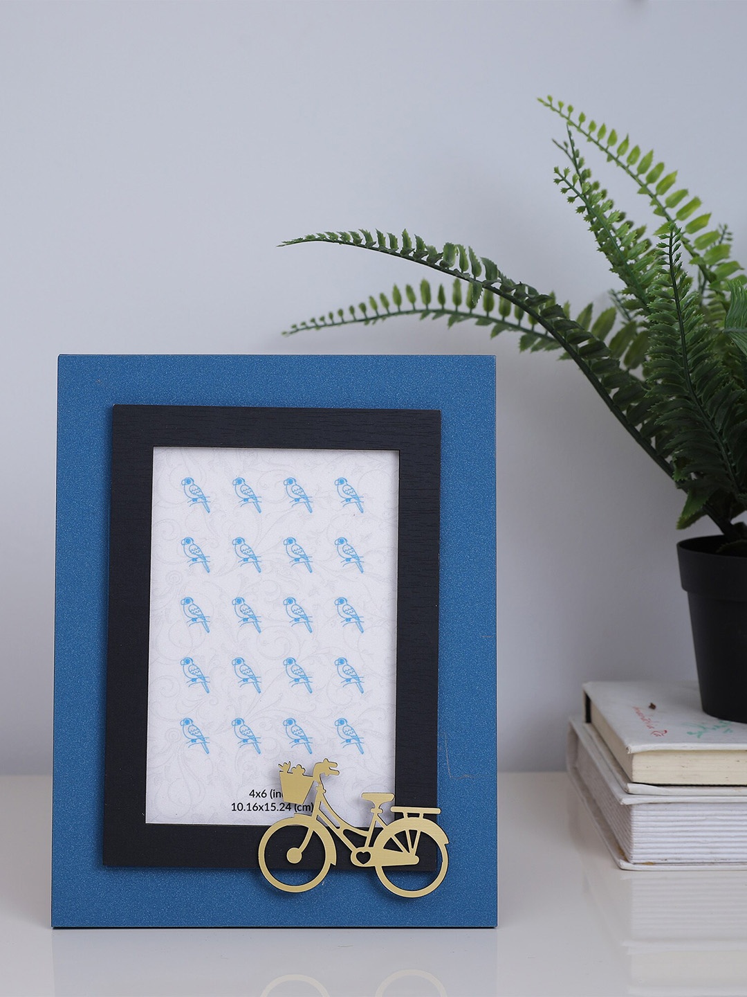 

HomeTown Blue MDF Photo Frame