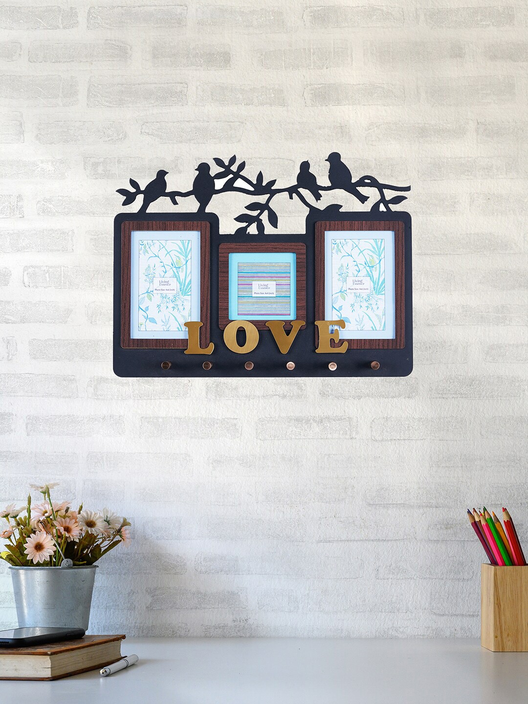 

HomeTown Black MDF Collage Photoframe