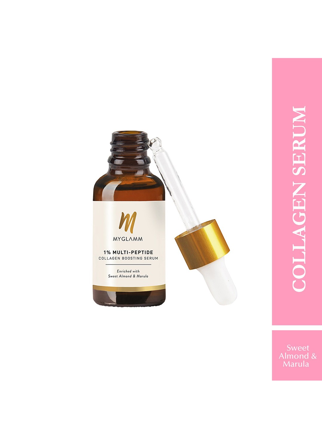 

MyGlamm 1% Multi-Peptide Collagen Boosting Serum-30ml, Na