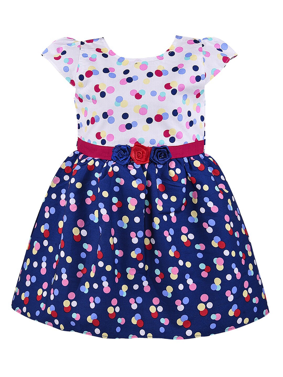 

Wish Karo Girls Blue & Red Dress