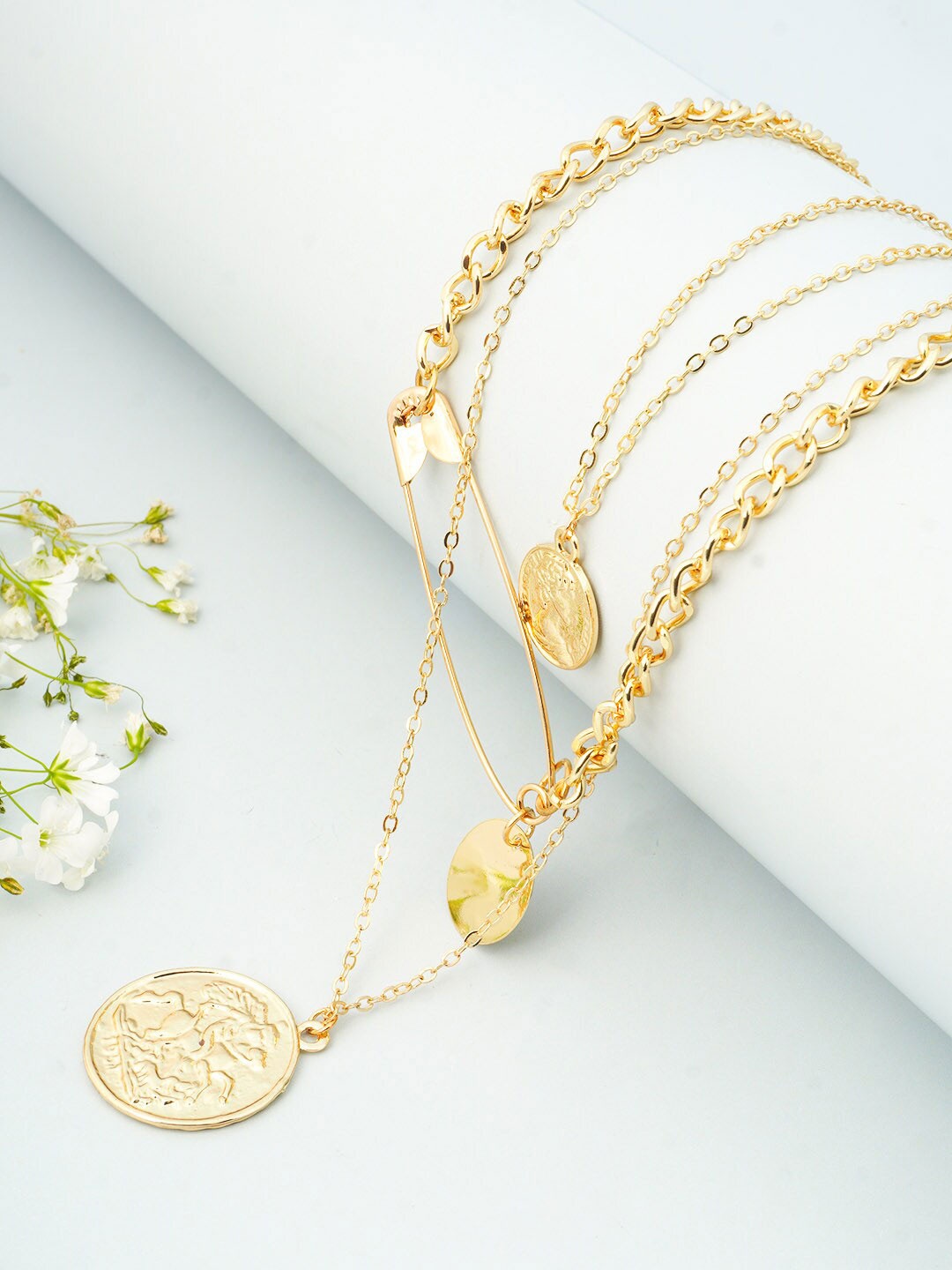 

Ferosh Gold-Toned Necklace