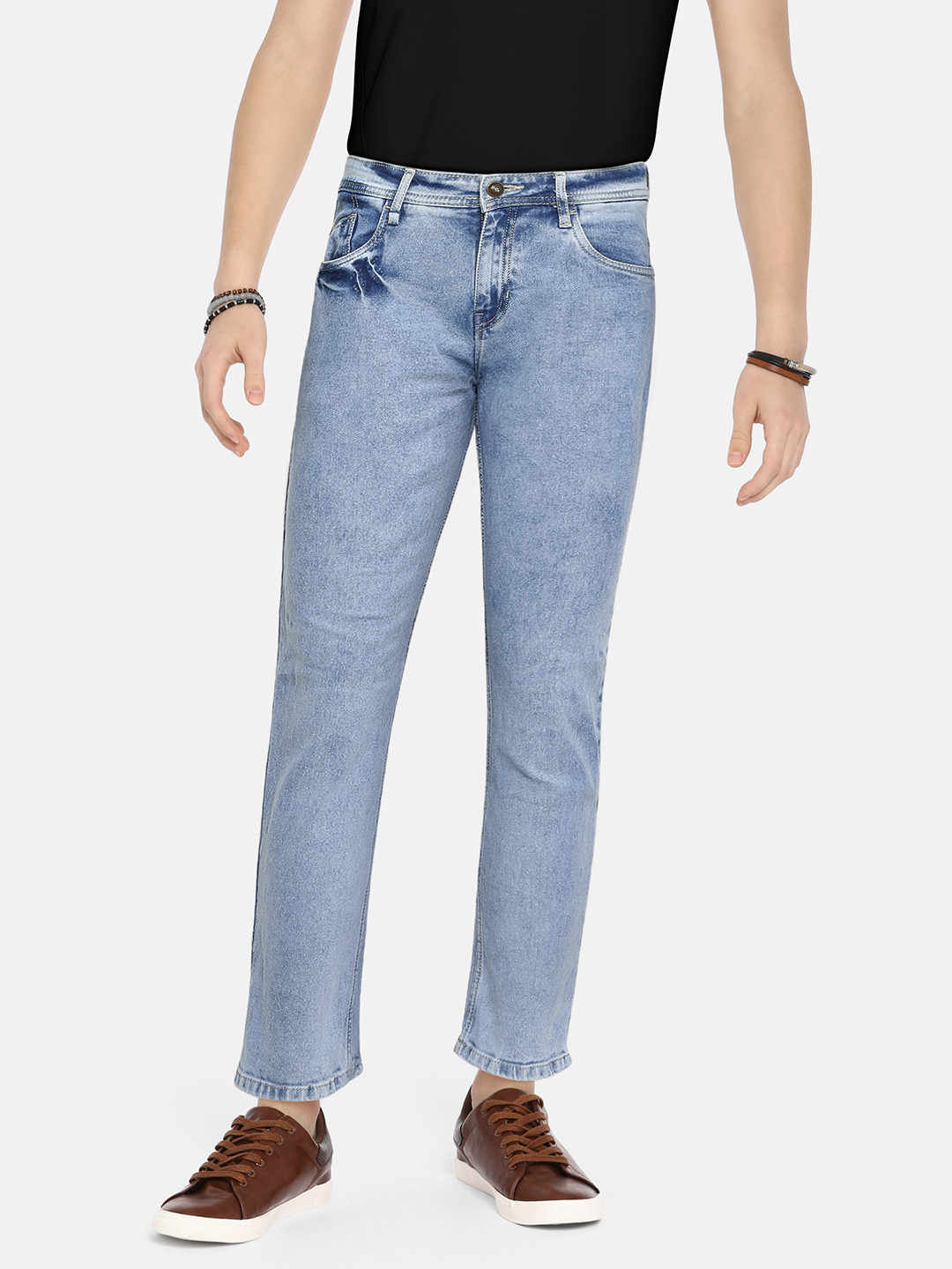 

UTH by Roadster Boys Blue Slim Fit Clean Look Stretchable Jeans
