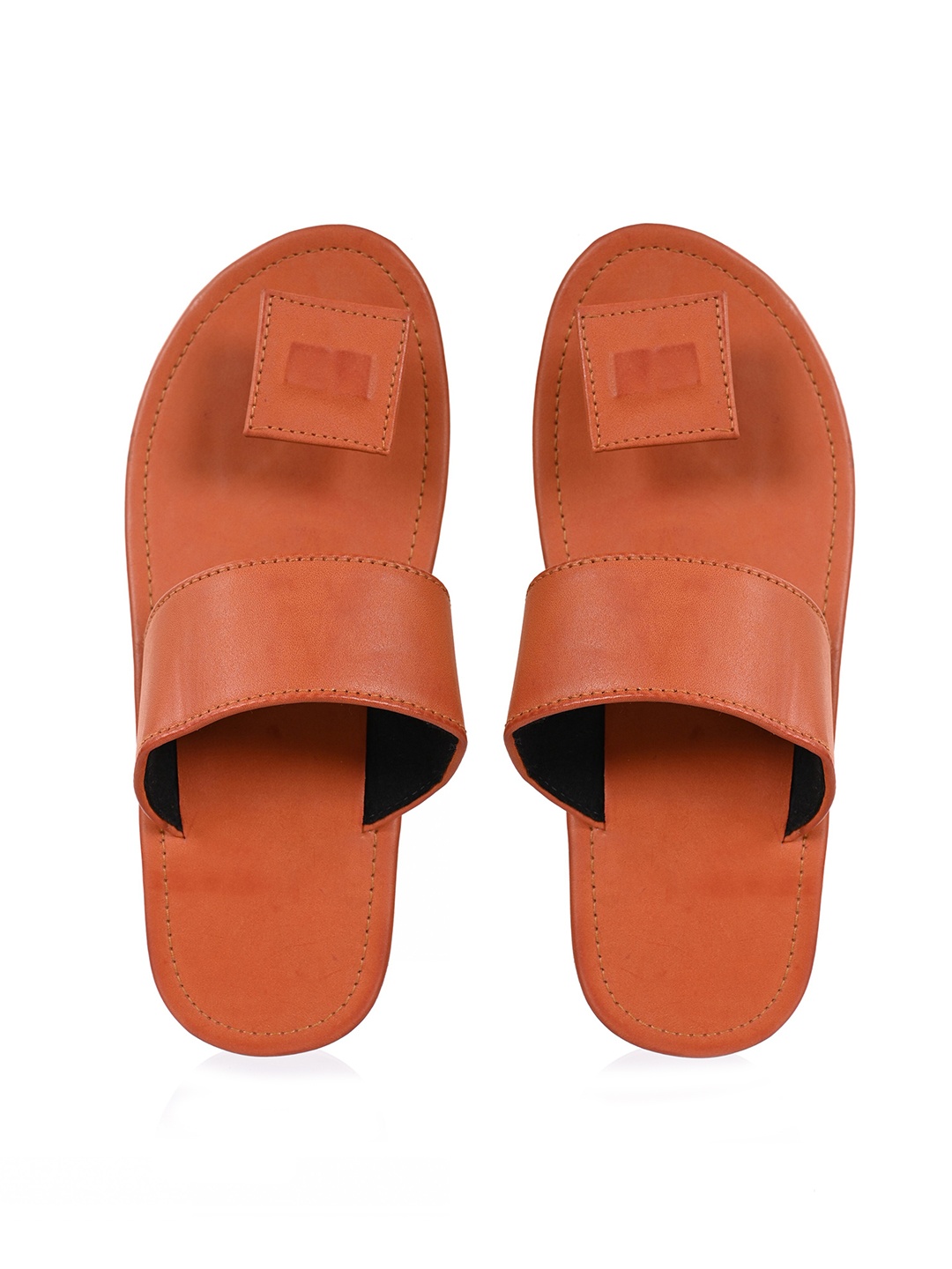 

Aristitch Men Tan Ethnic Leather Comfort Sandals