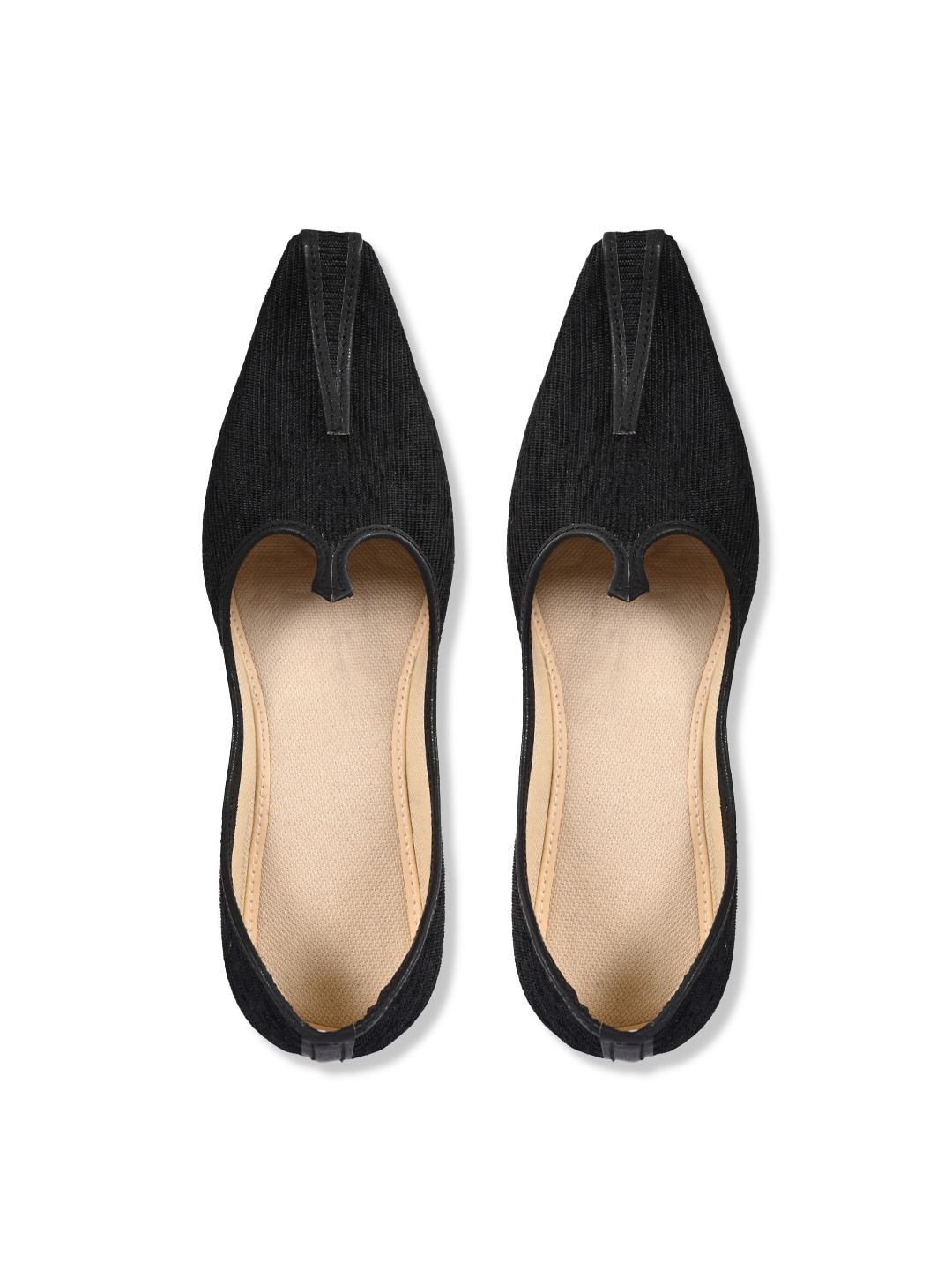 

Aristitch Men Black Textured Leather Derbys