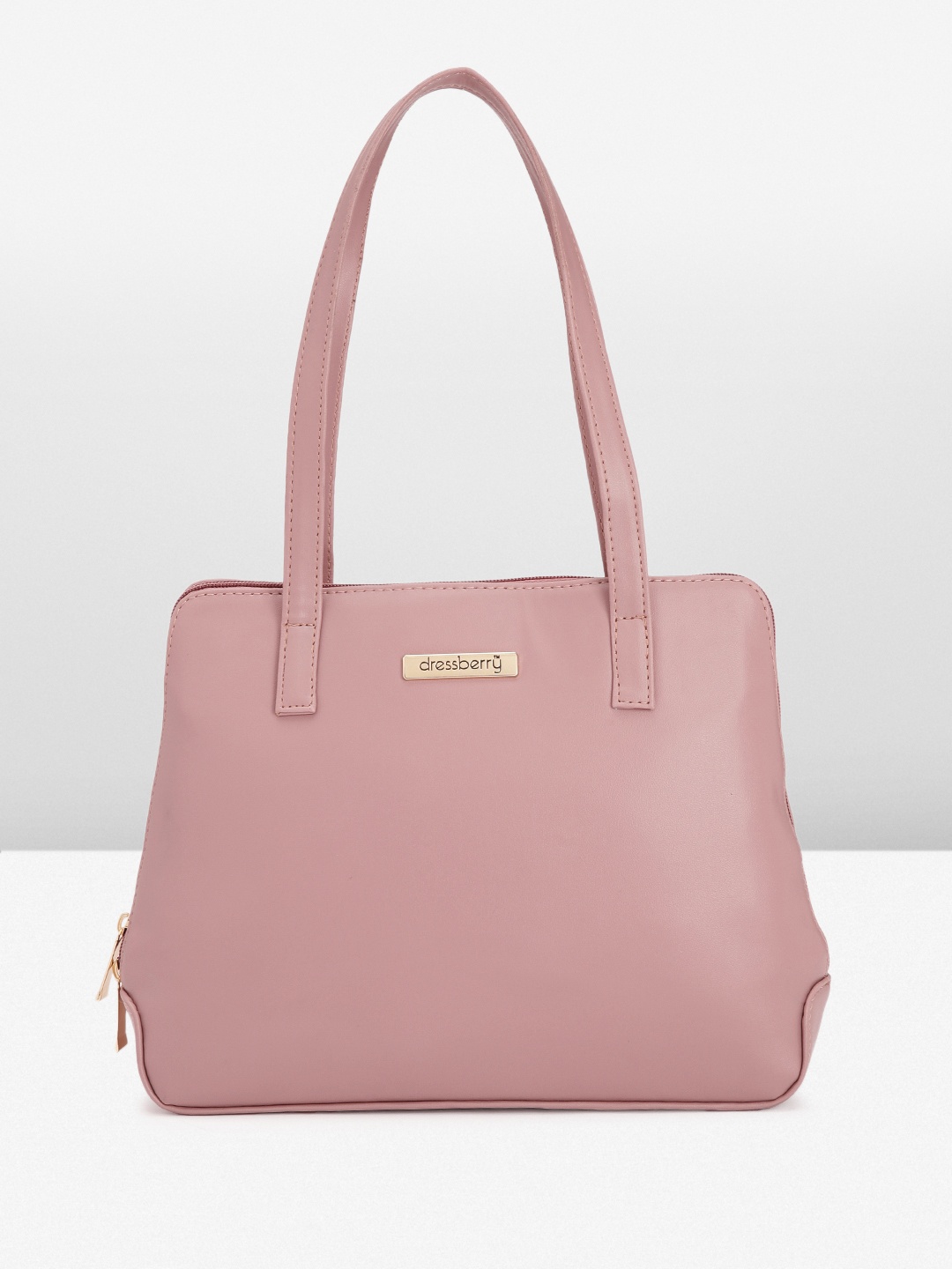 

DressBerry Structured Handheld Bag, Pink