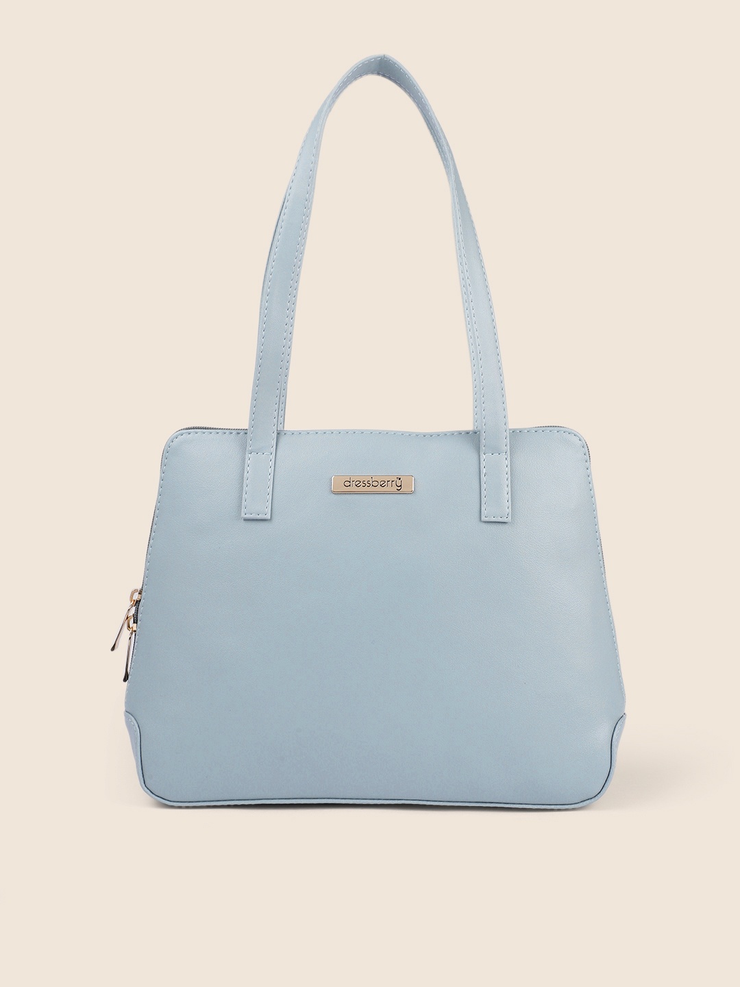 

DressBerry Blue Solid Shoulder Bag