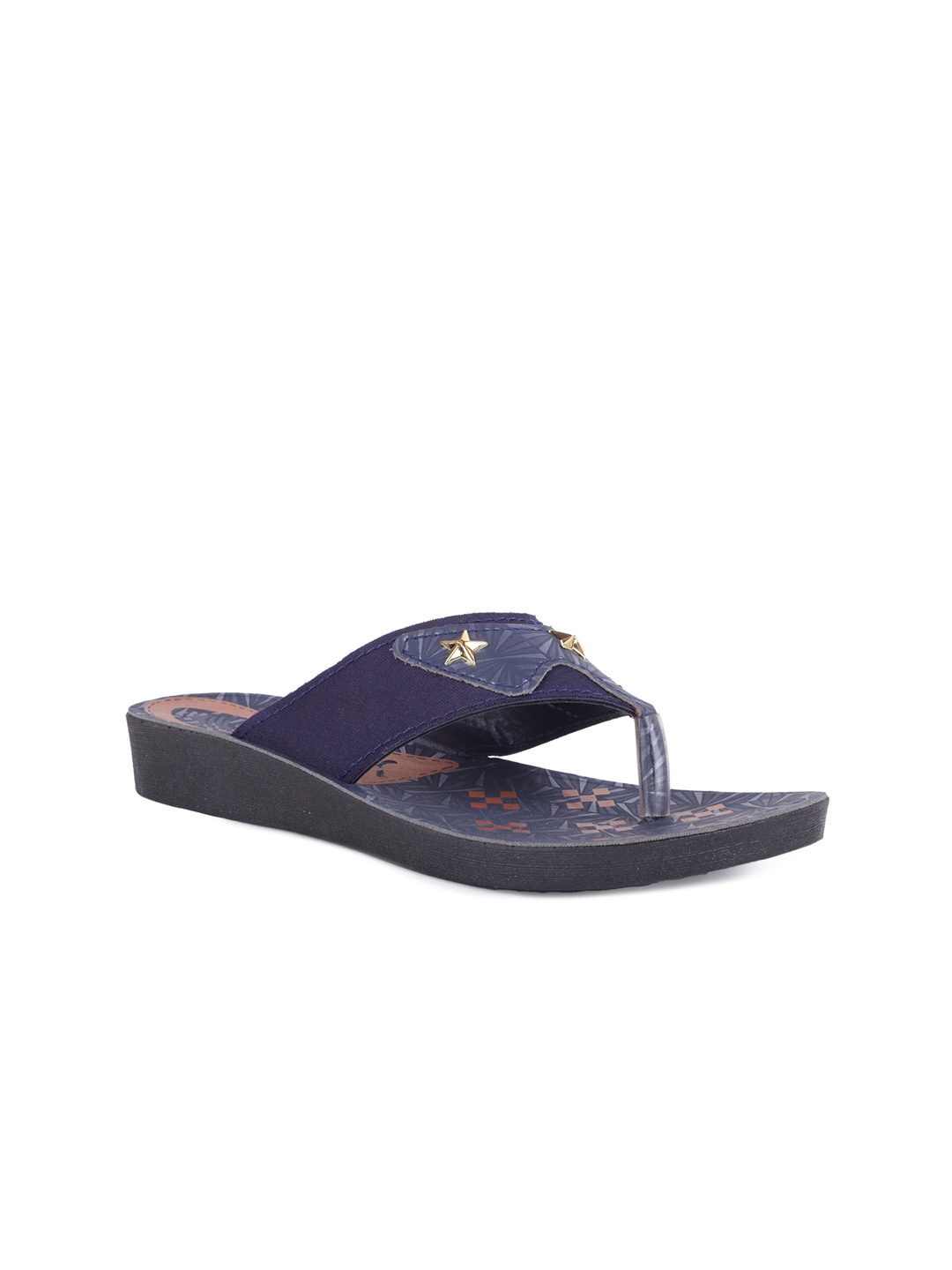 

FABBMATE Women Blue Open Toe Flats