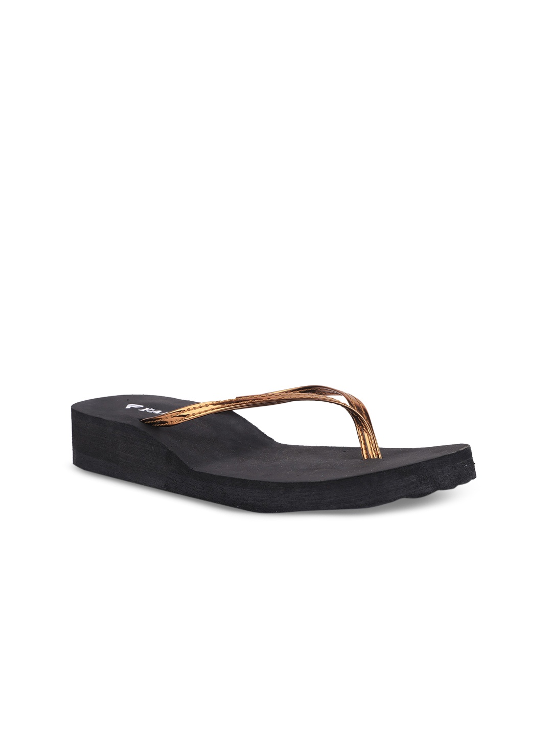 

FABBMATE Women Black Open Toe Flats