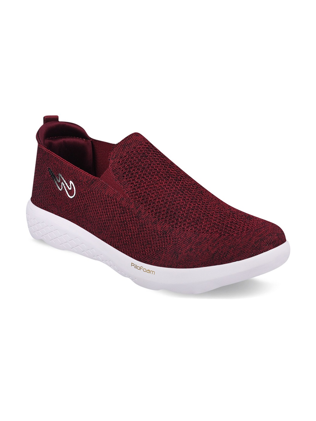 

Campus Men Maroon Mesh Running Shoes