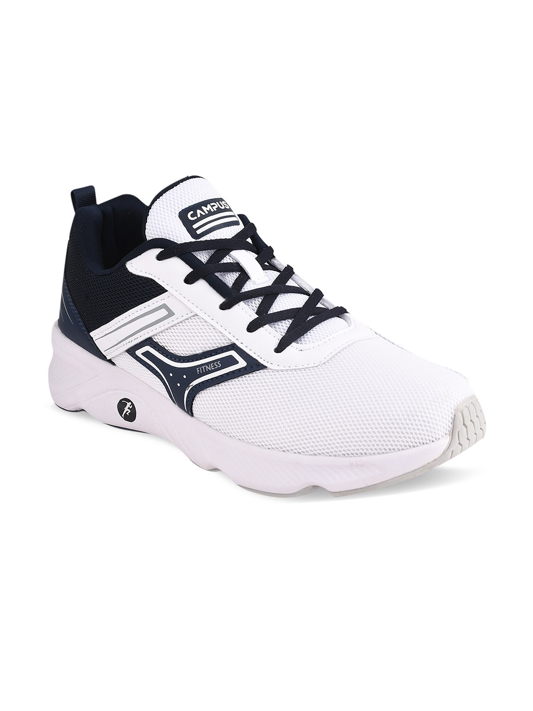 

Campus Men White Mesh Running Shoes