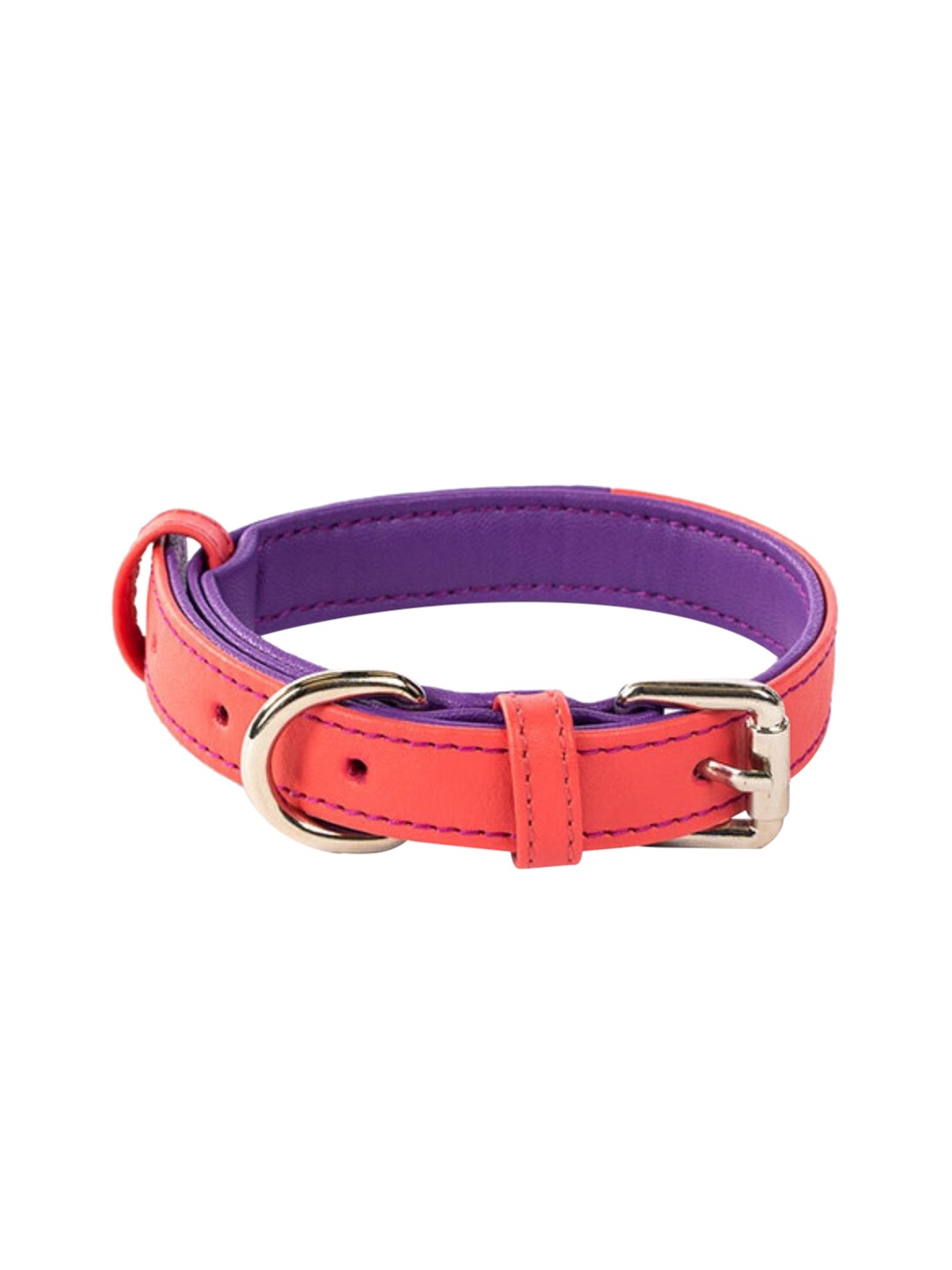 

thepawpstarco Kids Purple Solid Dog Collars