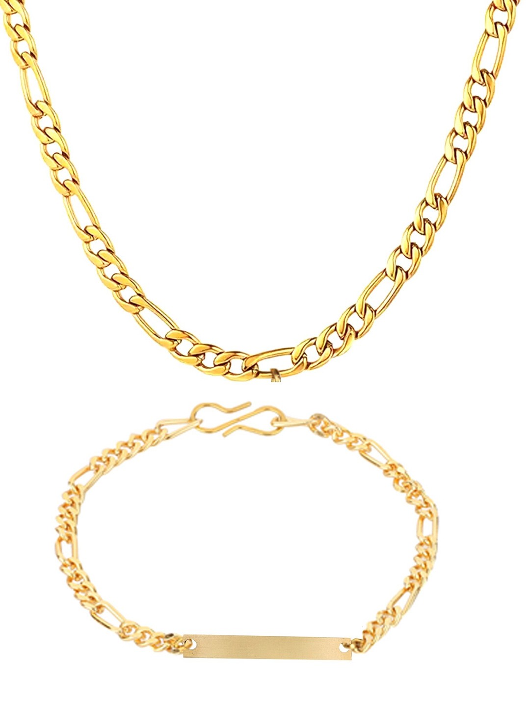 

Goldnera Men Gold-Toned Brass Gold-Plated Chain