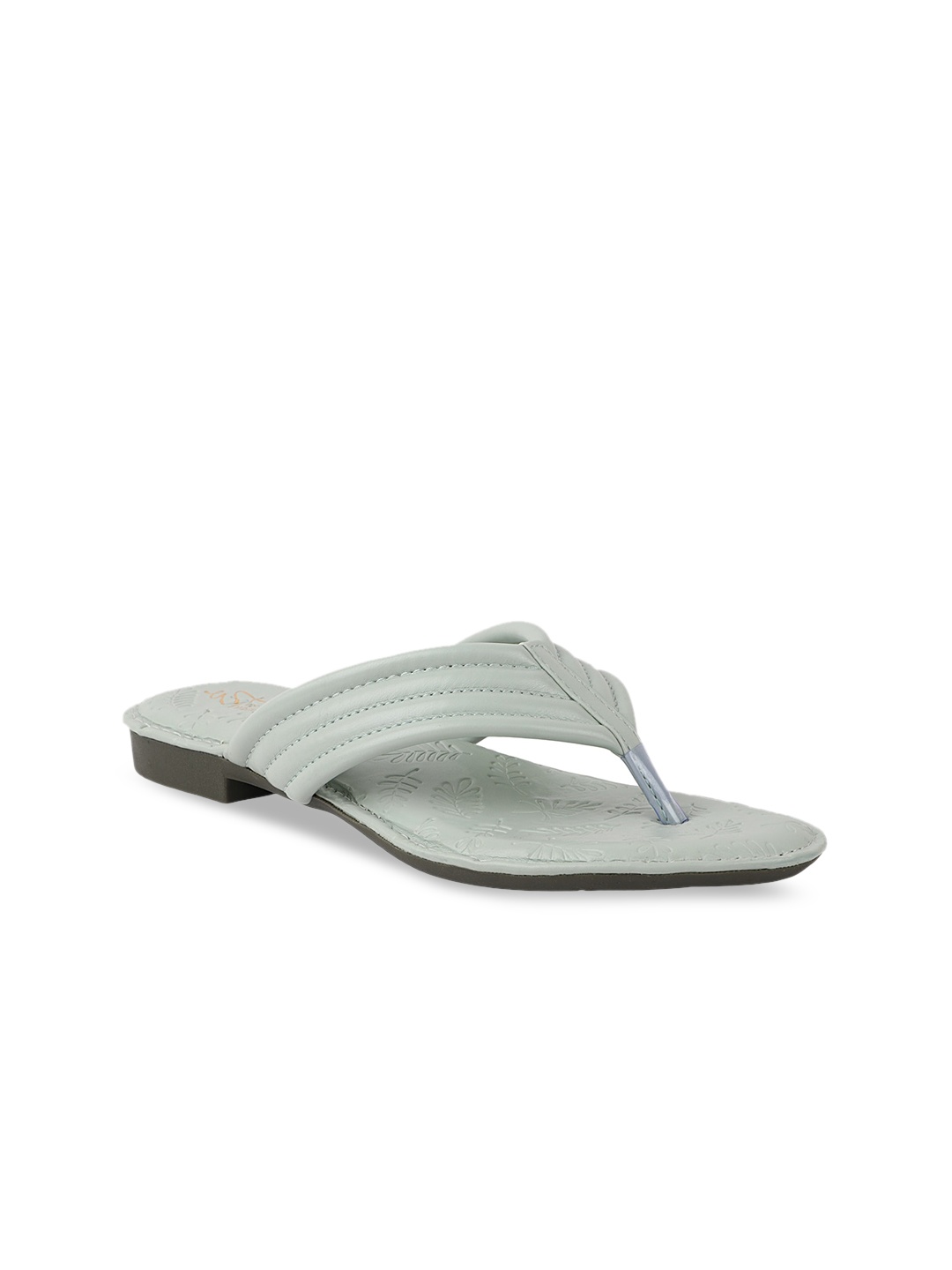 

THE WHITE POLE Women Grey Open Toe Flats