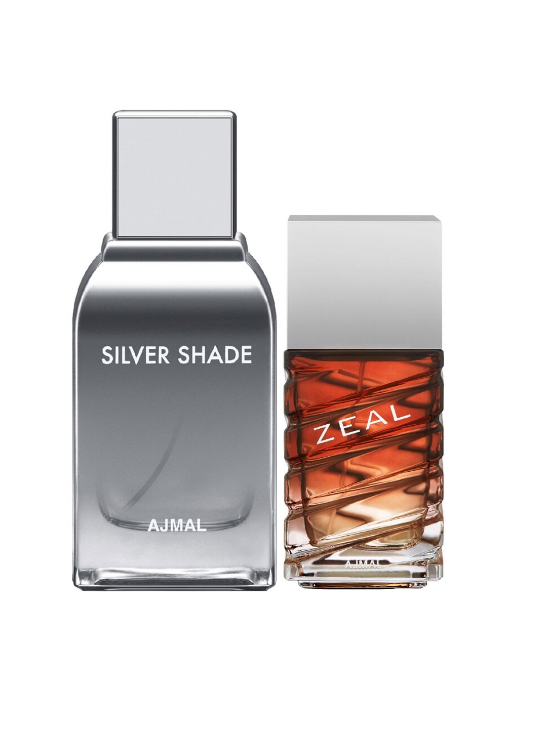 

Ajmal Set of Silver Shade & Zeal Eau De Parfum - 200 ml, White
