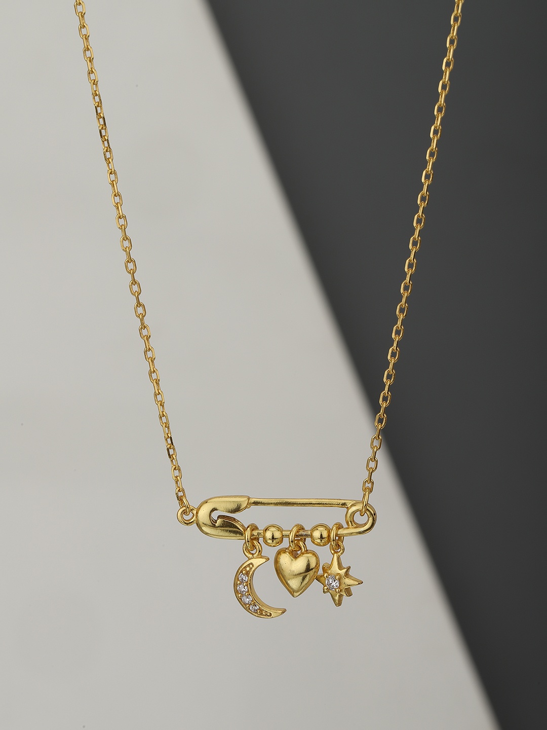 

Carlton London Gold-Plated Brass Handcrafted Necklace