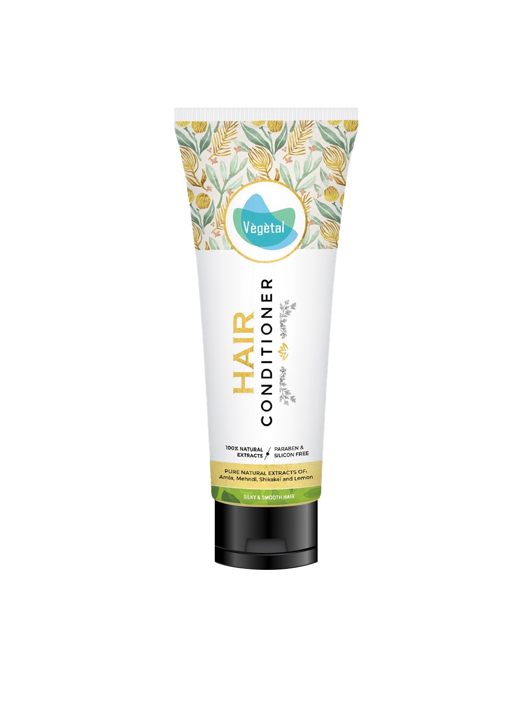 

Vegetal Hair Conditioner with Amla & Shikakai - 100 ml, White