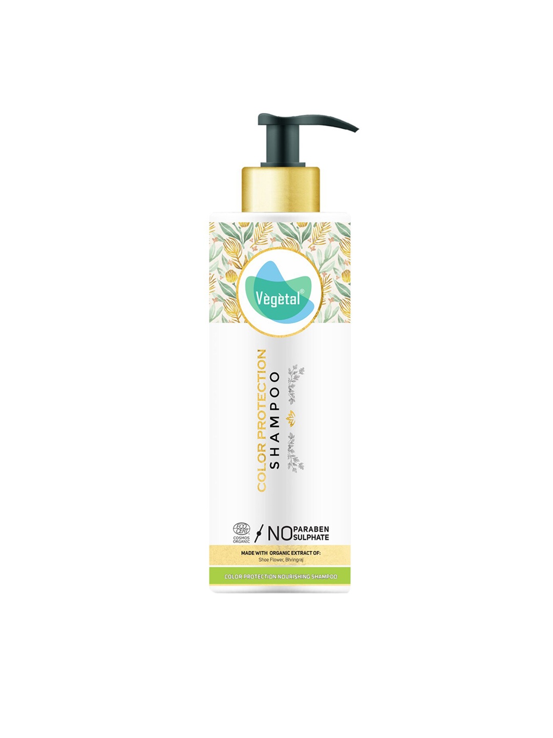 

Vegetal Color Protection Shampoo with Shoe Flower & Bhringraj - 200 ml, White