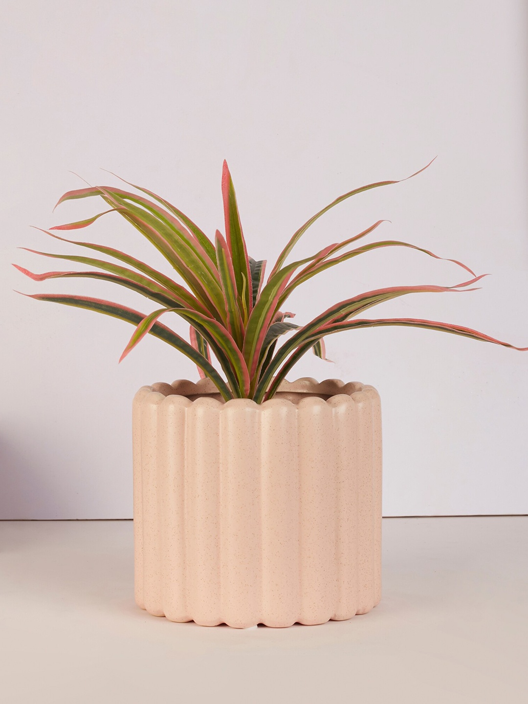

HomeTown Pink Solid Ceramic Planter