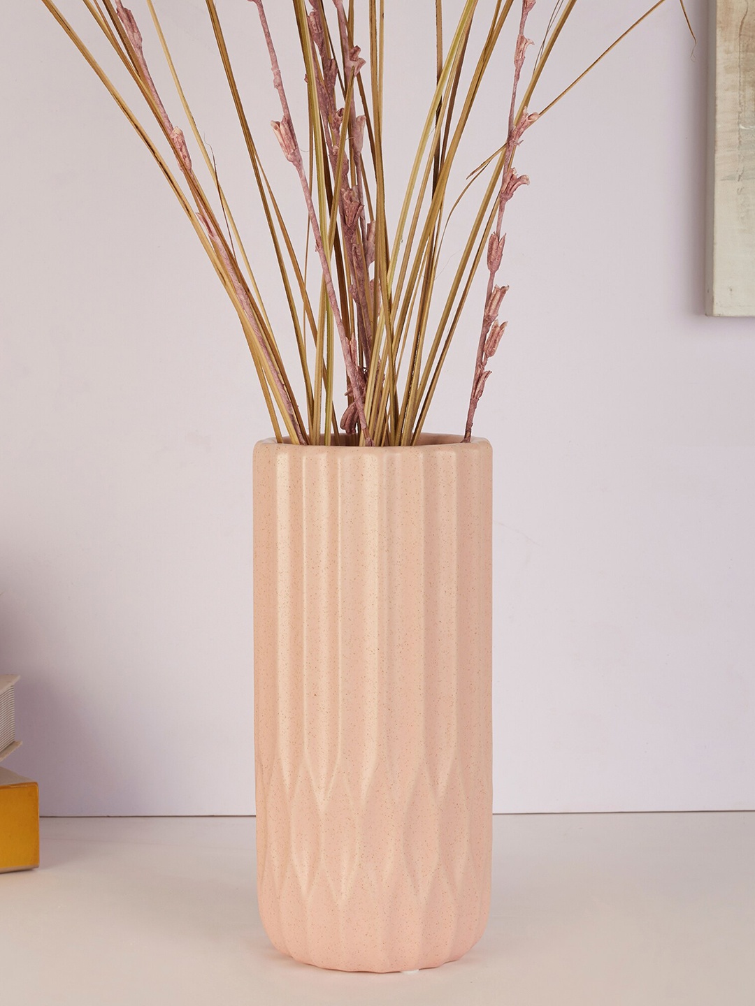 

HomeTown Pink Solid Ceramic Vase
