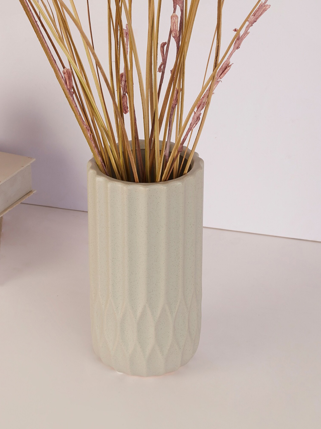 

HomeTown Grey Solid Ceramic Vases