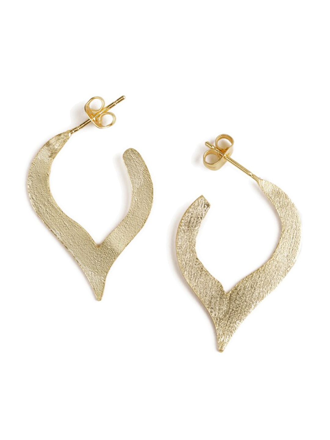 

STILSKII Women Gold-Toned Contemporary Drop Earrings