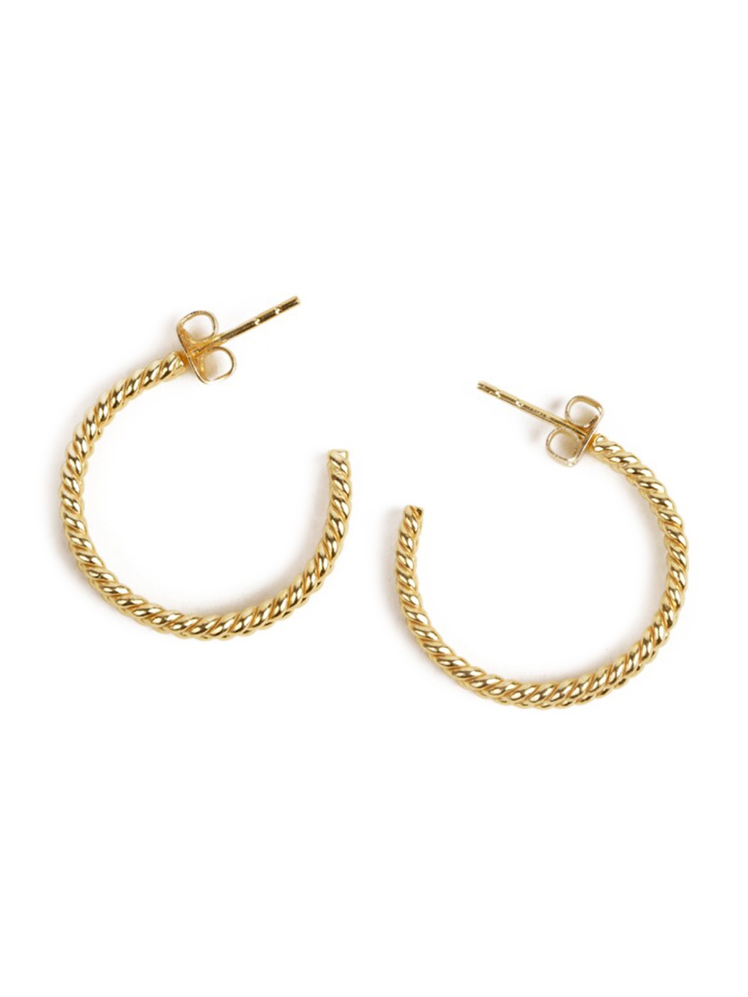 

STILSKII Girls Gold-Toned Contemporary Studs Earrings