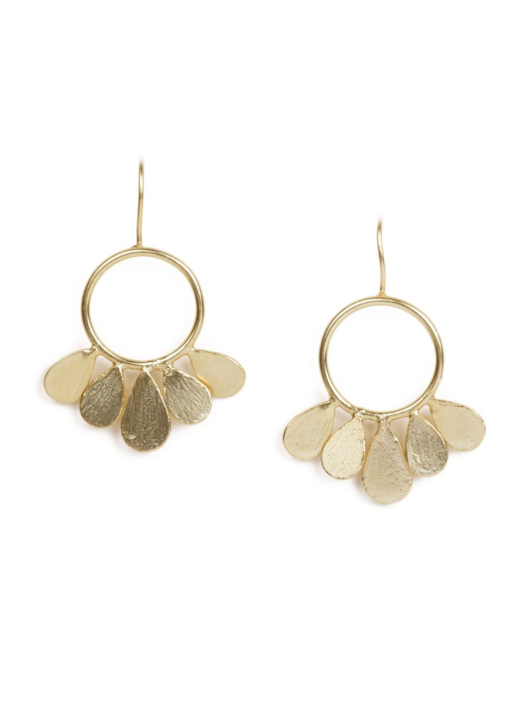 

STILSKII Gold-Plated Contemporary Drop Earrings