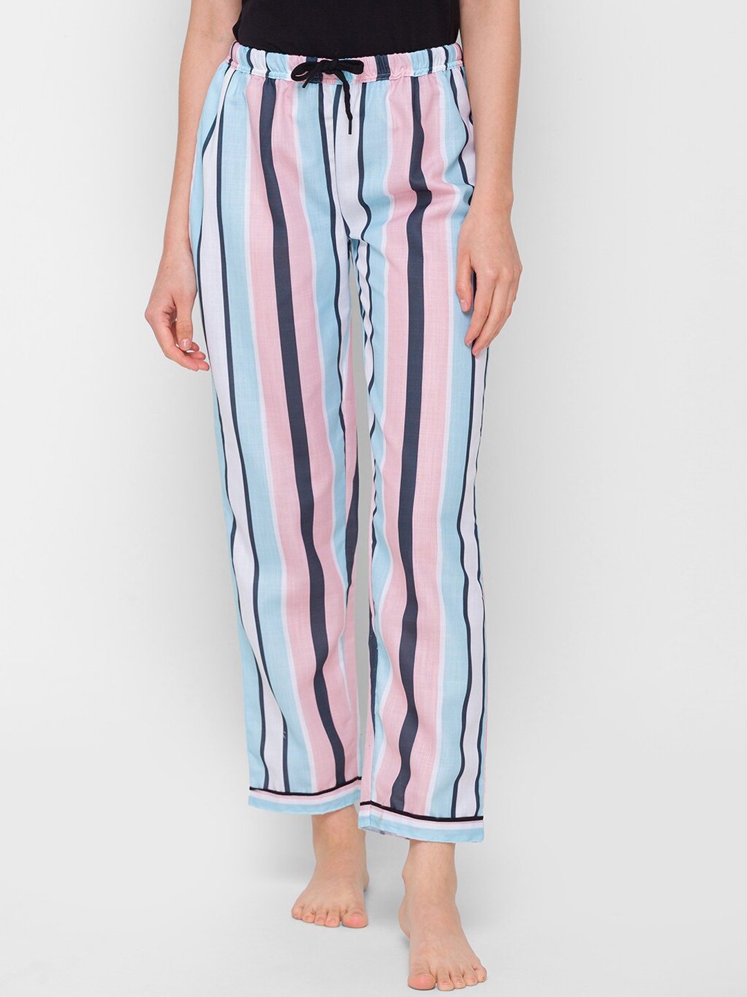 

FashionRack Pink & Blue Striped Lounge Pants
