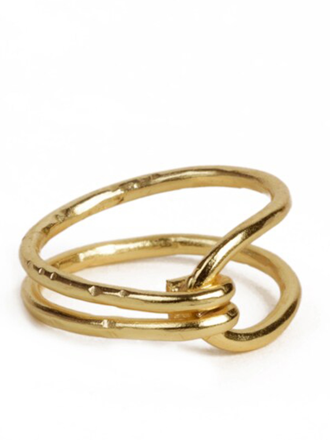 

STILSKII Gold-Plated Statement Ring